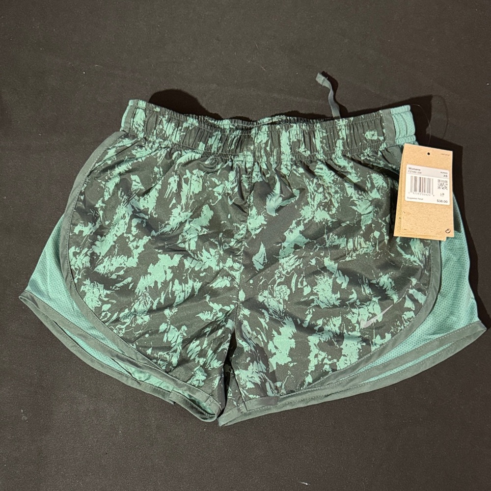 Nike One Women's Green Running Shorts